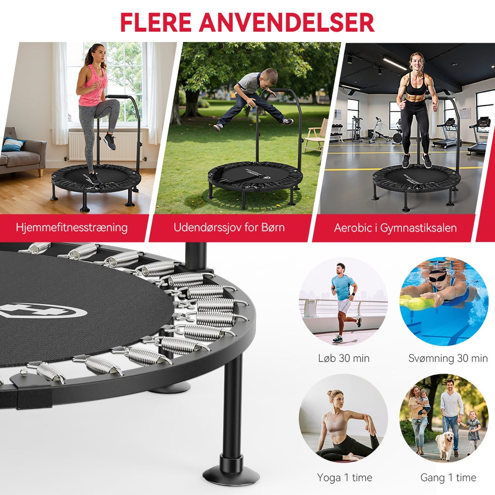 40-Tommer Sammenklappelig Trampolin