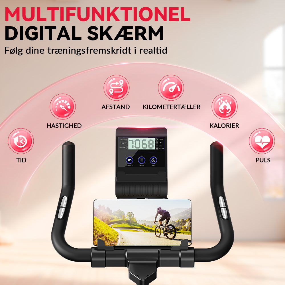 Stationær Motionscykel (2025 Ny Version)