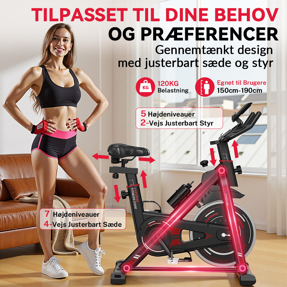 Stationær Motionscykel (2025 Ny Version)