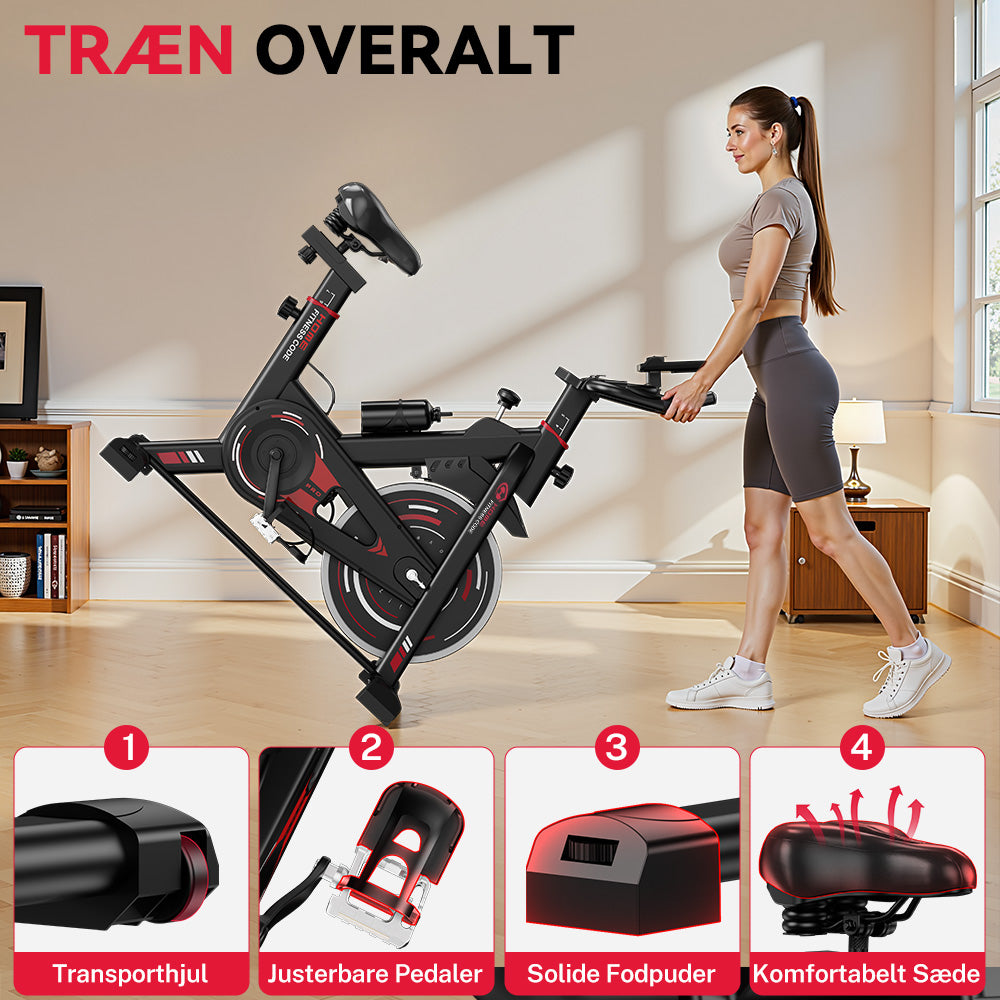 Stationær Motionscykel (2025 Ny Version)