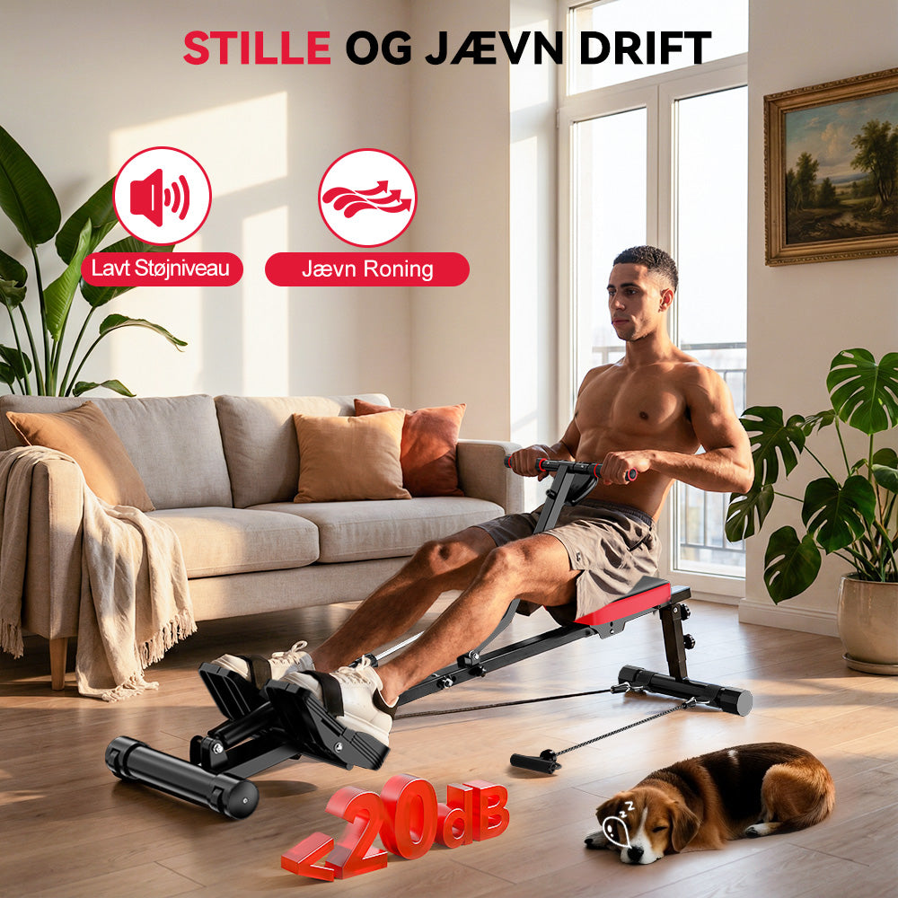 Hydraulisk Romaskine, 12 Modstandsniveauer