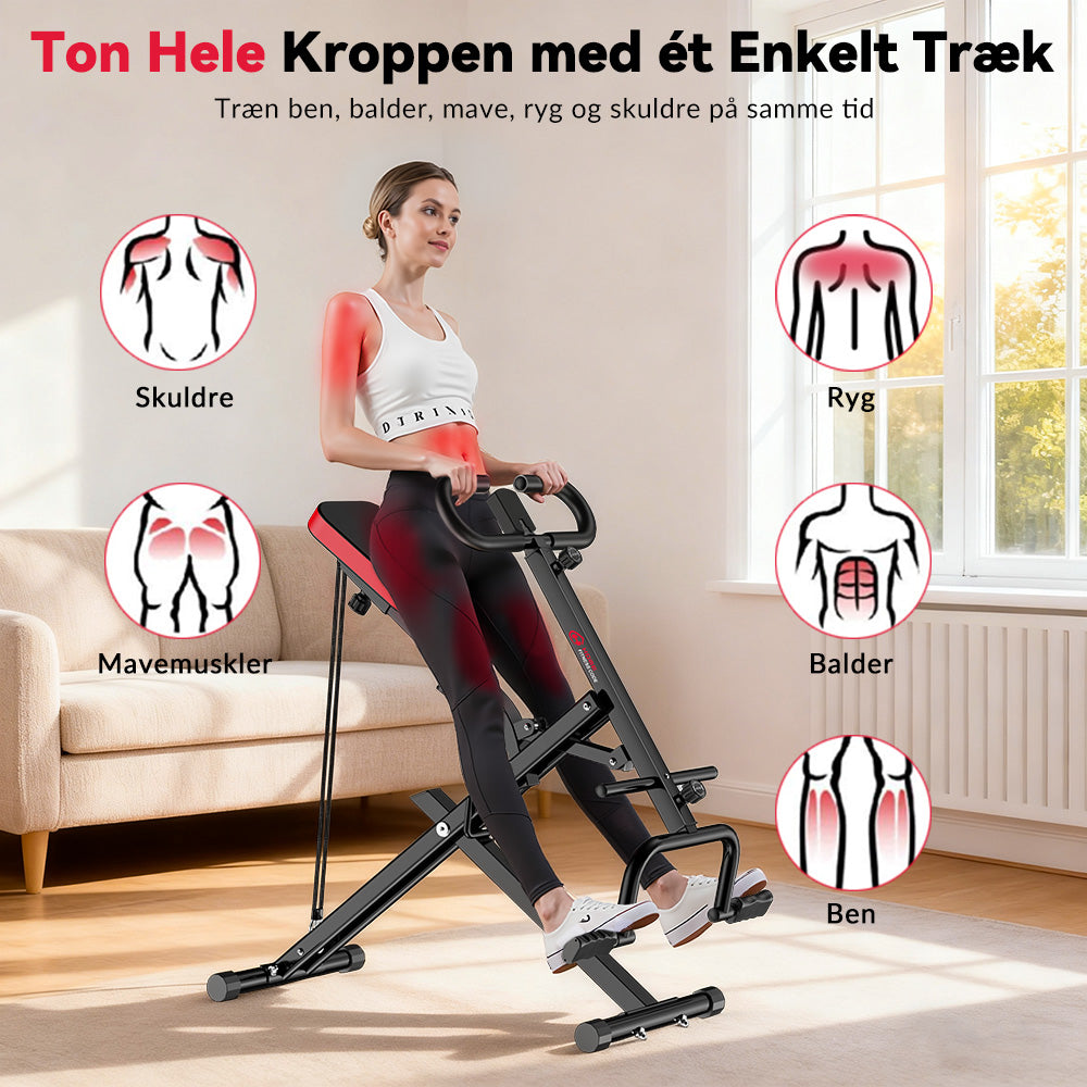 Sammenklappelig Dyb Squat Maskine