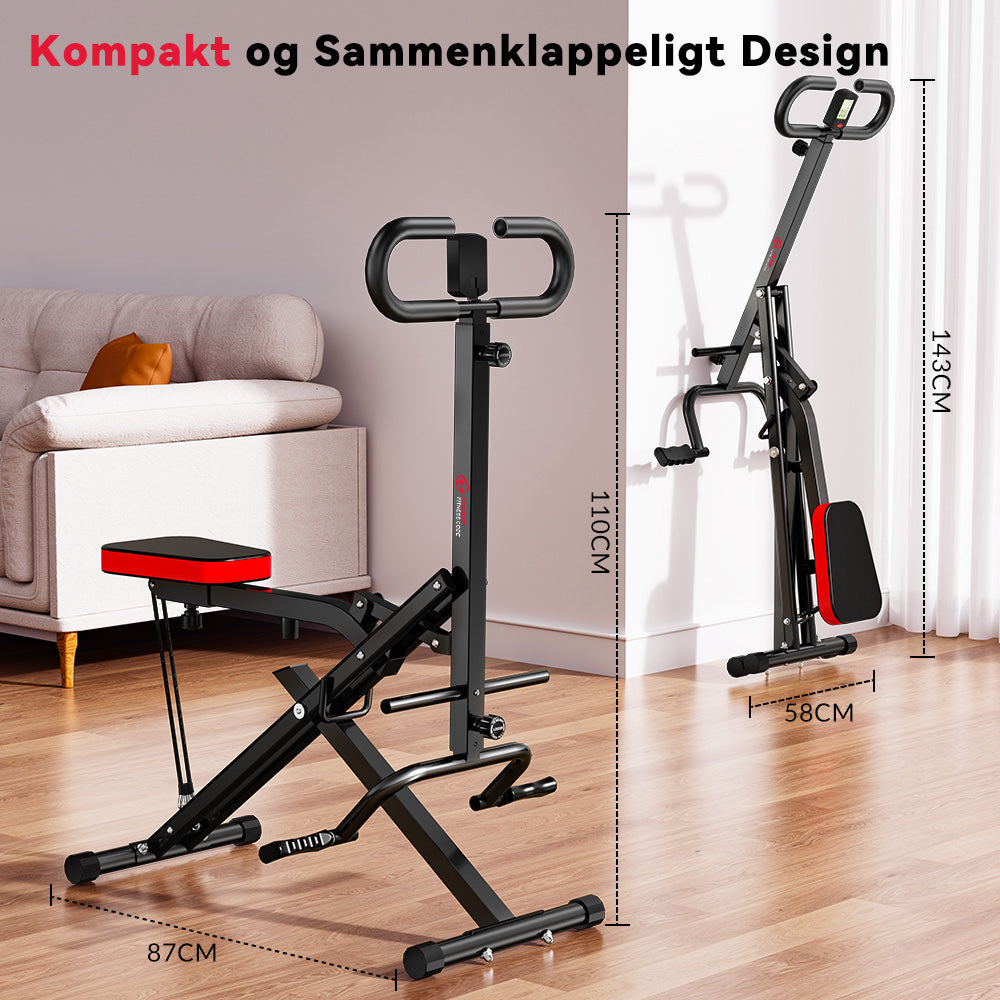 Sammenklappelig Dyb Squat Maskine