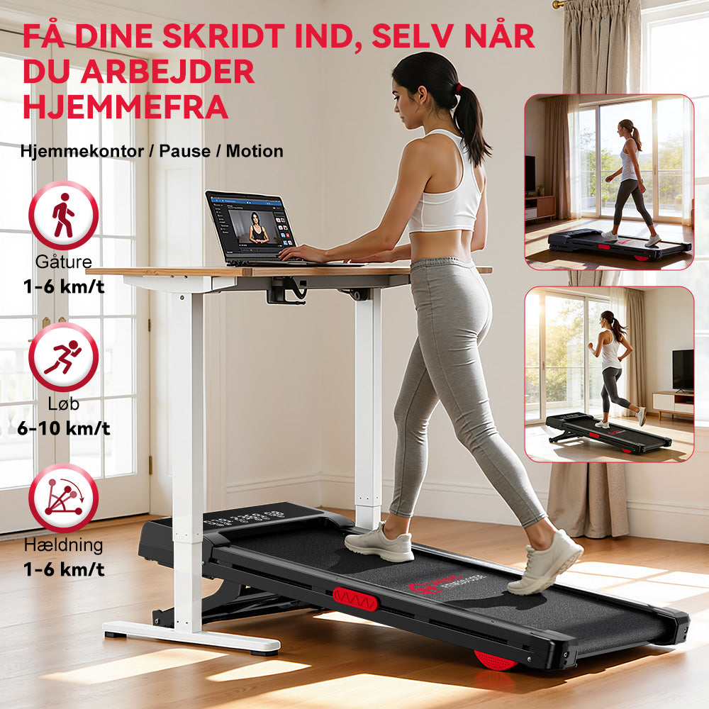 Løbebånd Y3 med Børsteløs Motor, 12% Automatisk Hældning