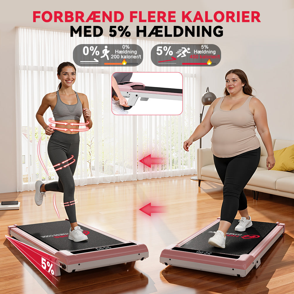 Løbebånd Z3 med Børsteløs Motor, Hastighed 1-6 km/t, 5% Manuel Hældning