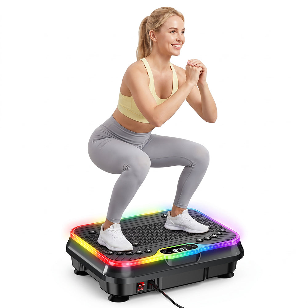 Fitness Vibrationsplade F1, 250 Intensitetsniveauer