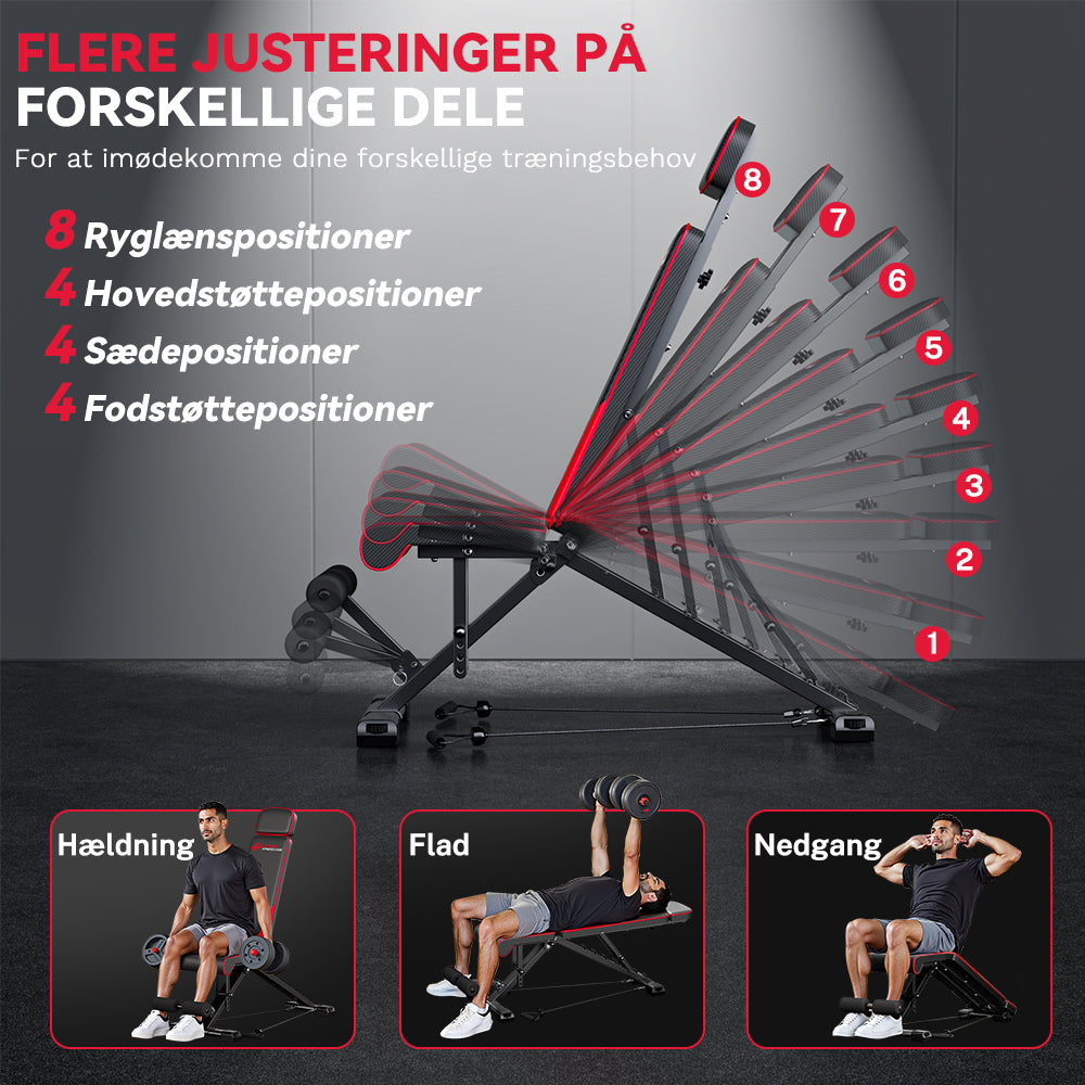 Sammenklappelig Træningsbænk