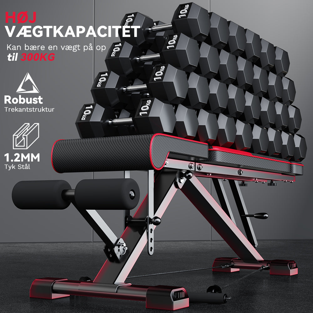 Sammenklappelig Træningsbænk