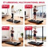 Løbebånd C1, Hastighed 1-10 km/t, 5% Manuel Hældning