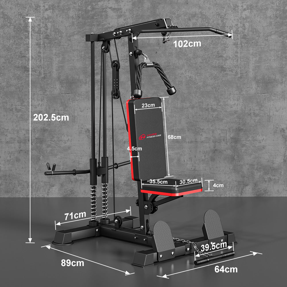 LAT Pulldown Row Kabelmaskine