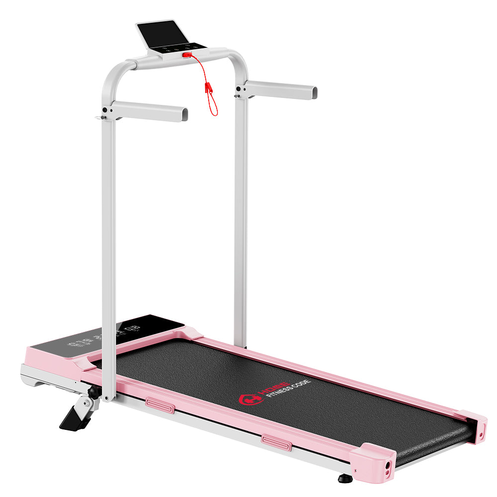 Foldbare Løbebånd Q2 Pro med 5% Manuel Hældning, hastighed 1–10 km/t (Ny Version)