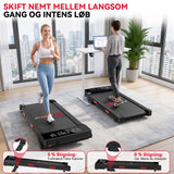 Løbebånd Q2 Pro med 5% Manuel Hældning, hastighed 1–10 km/t (Ny Version)