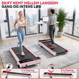 Løbebånd Q2 Pro med 5% Manuel Hældning, hastighed 1–10 km/t (Ny Version)