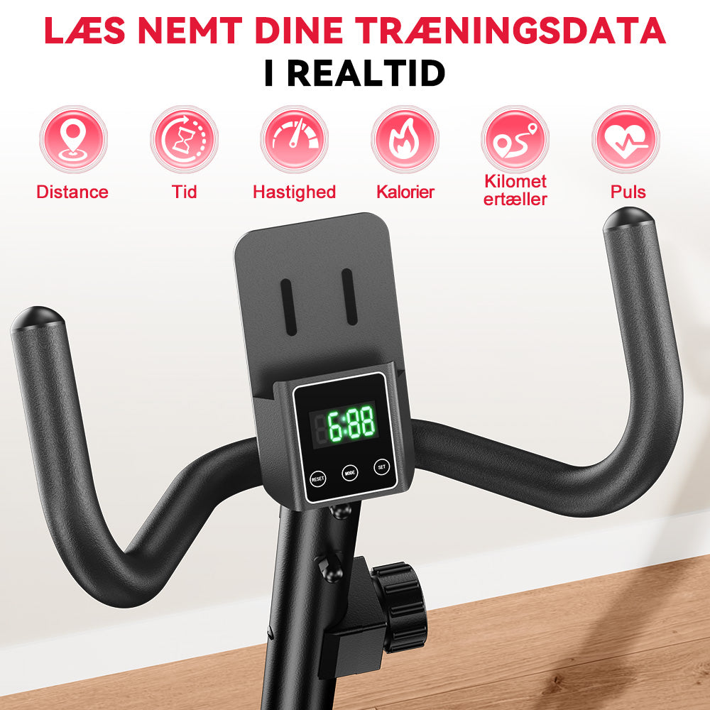 Liggende Motionscykel X1, 16 Modstandsniveauer