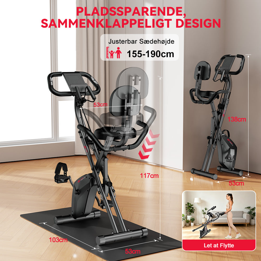 Sammenklappelig Motionscykel, Magnetisk Modstand