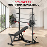 Squat Half-Rack med Pull-Up-Stang