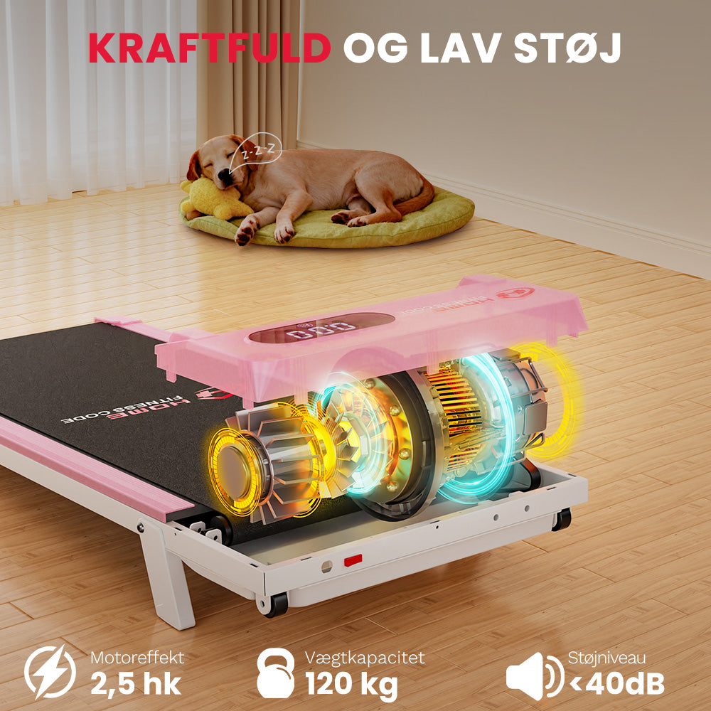 Løbebånd T7, Hastighed 1-6 km/t, 5% Manuel Hældning