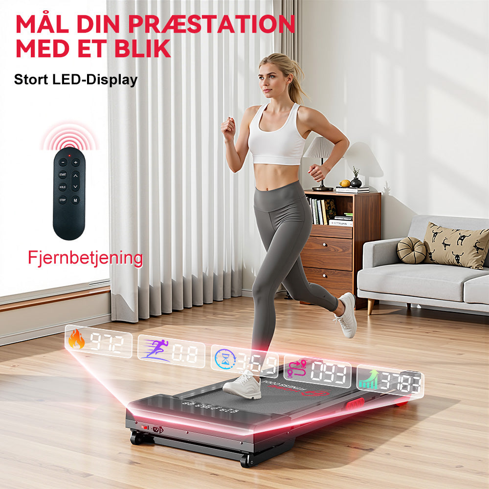 Løbebånd Y3 med Børsteløs Motor, 12% Automatisk Hældning