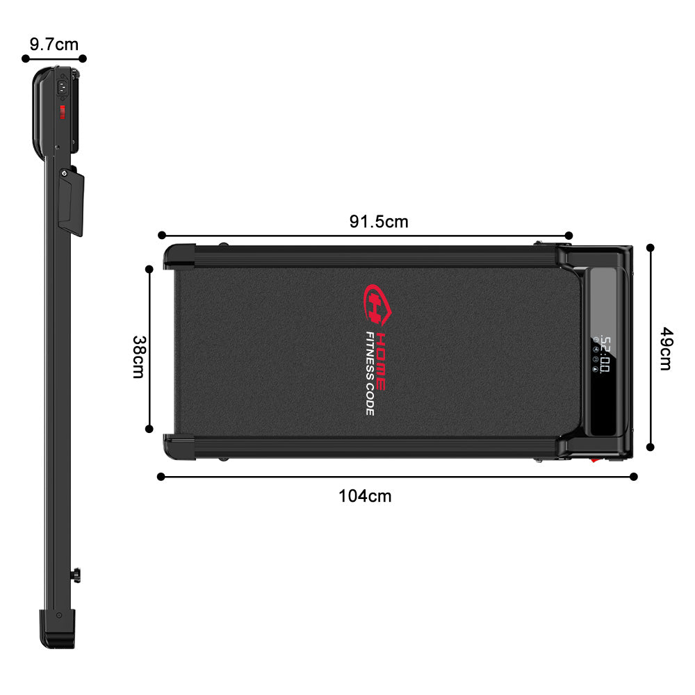 Løbebånd Z3 med Børsteløs Motor, Hastighed 1-6 km/t, 5% Manuel Hældning