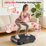 Fitness Vibrationsplade F1, 250 Intensitetsniveauer