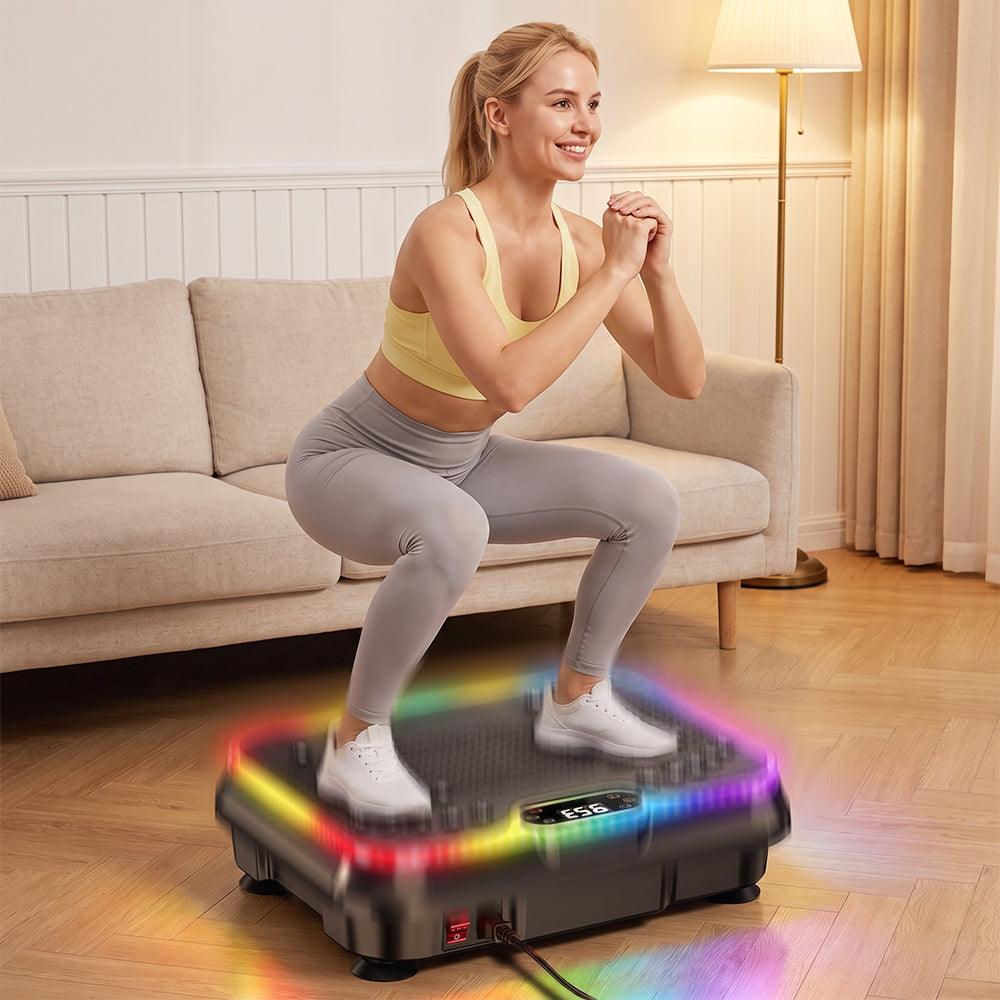 Fitness Vibrationsplade F1, 250 Intensitetsniveauer