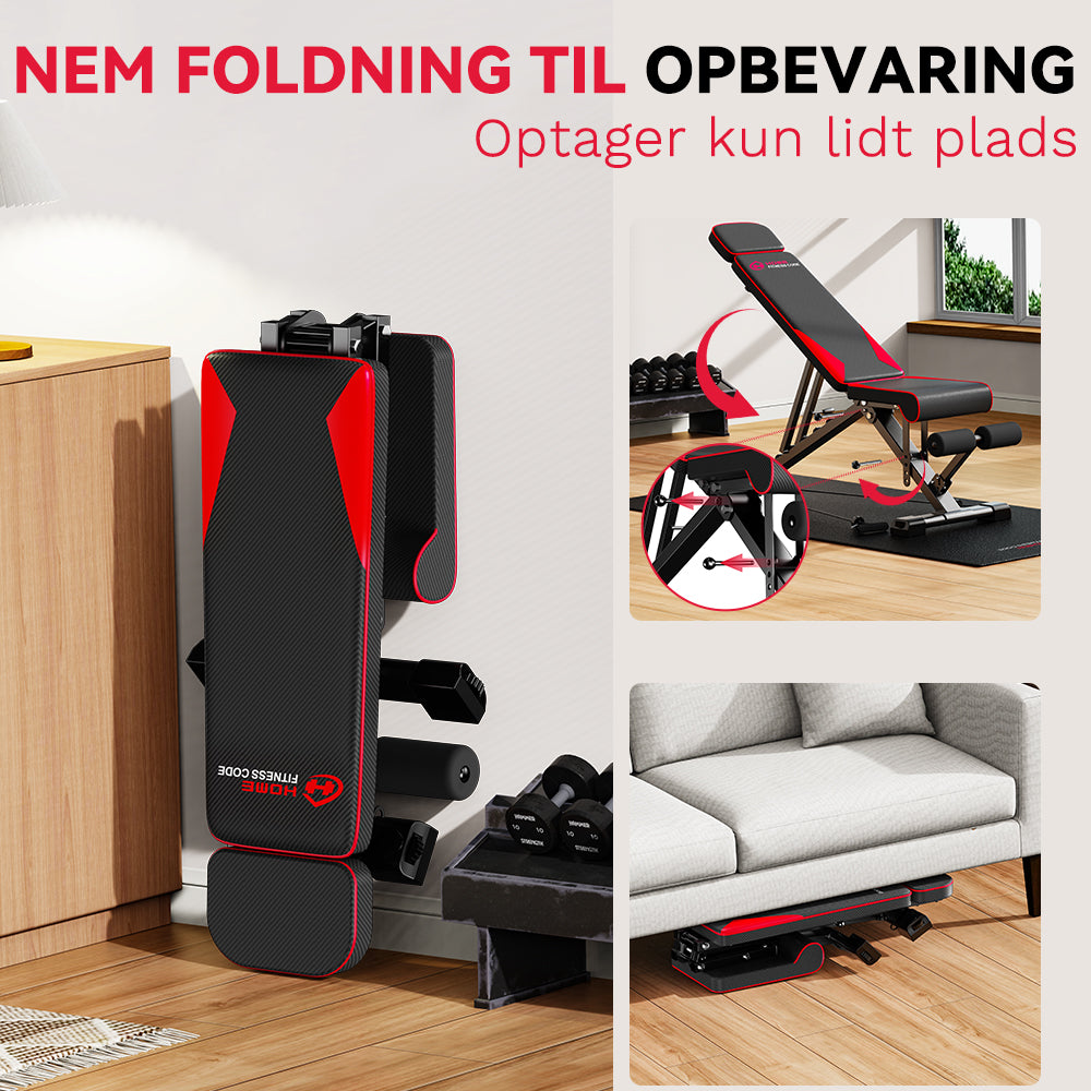 Sammenklappelig Træningsbænk